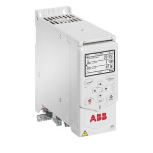 PRZETWORNICA ABB TYP ACH480-04-02A7-4 (EMC kat. C2) ; 2.6A/0.75kW ; OBUD. R1 ; 3x380-480V ; IP20