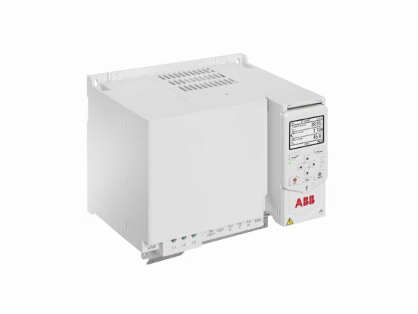 PRZETWORNICA ABB TYP ACH480-04-039A-4 (EMC kat. C2) ; 38A/18.5kW ; OBUD. R4 ; 3x380-480V ; IP20