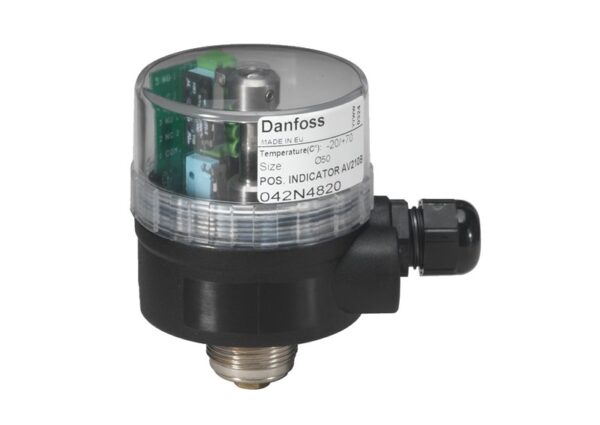 0f3086b401eb785ec03633b3f5611e80 Danfoss Wskaźnik pozycji zaworu AV210E 042N4823