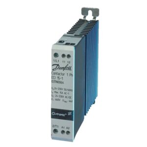 Danfoss Stycznik 037N0064 – wysokiej jakości stycznik do zastosowań przemysłowych, zapewniający niezawodne sterowanie obwodami elektrycznymi. Solidna konstrukcja, trwałość oraz wysoka efektywność działania sprawiają, że idealnie nadaje się do systemów automatyki