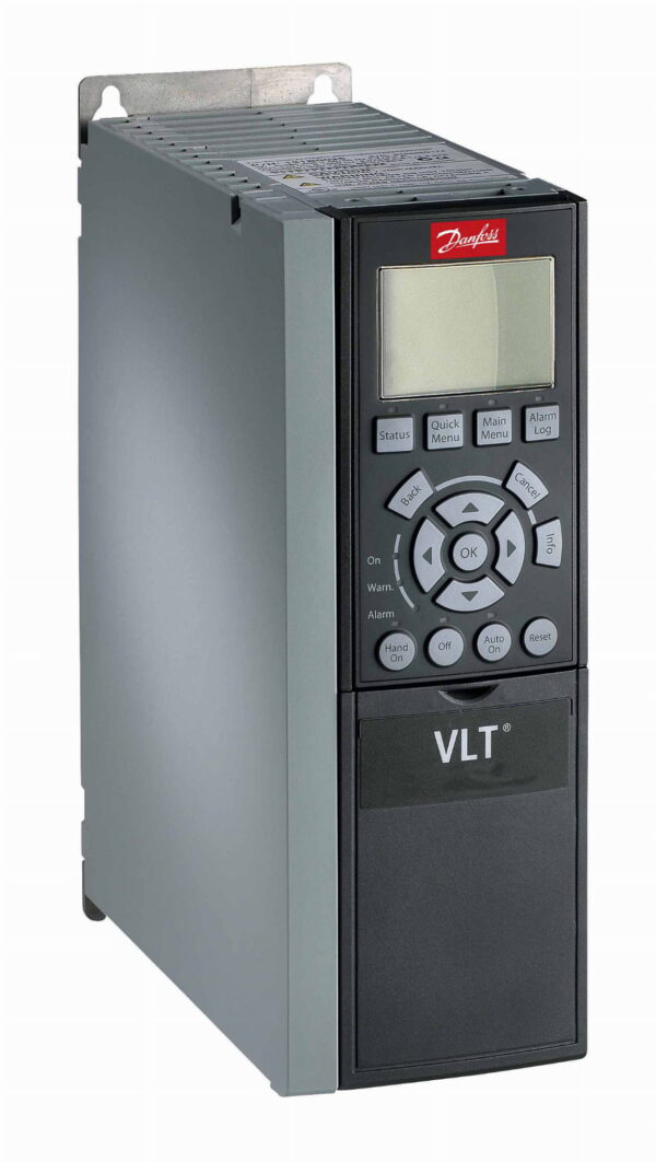 Falownik VLT FC301 P2K2 – moc 2,2 kW, napięcie 3x380-480V, stopień ochrony E20, obudowa H1, konfiguracja X, N, kod produktu 131B1241.
