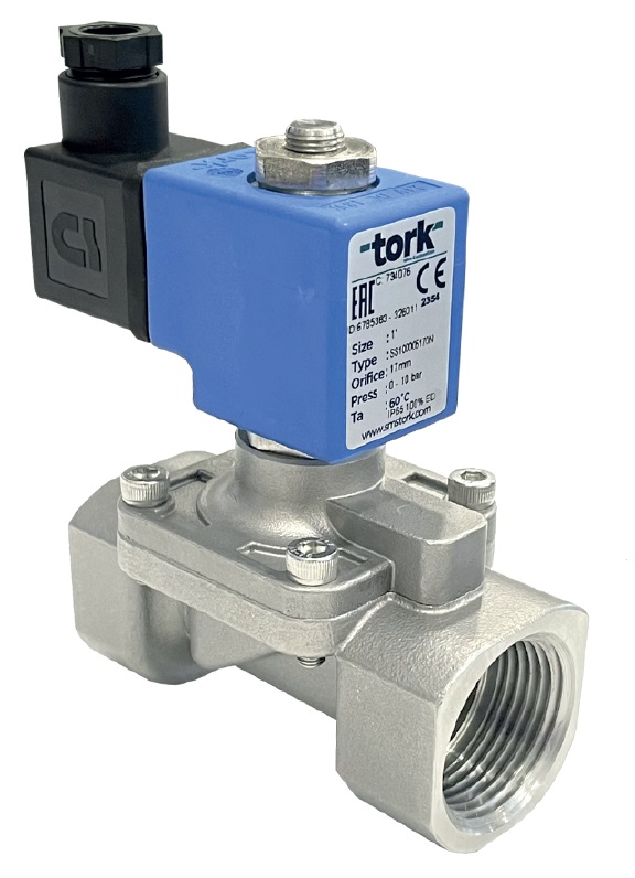 Zawory ze stali nierdzewnej AISI 316 do mediów agresywnych.