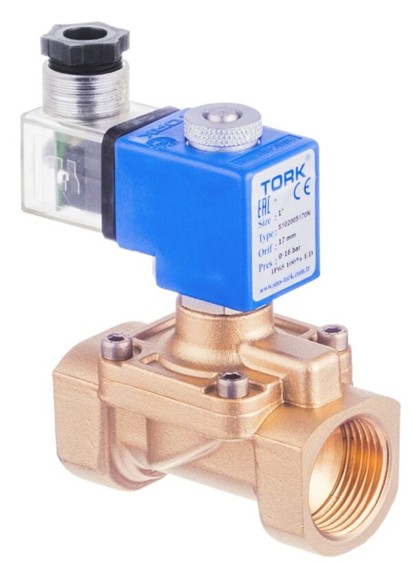 Zawór elektromagnetyczny ze wspomaganiem serii S10.