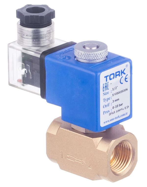 Zawór bezpośredniego działania do małych przepływów serii 10.